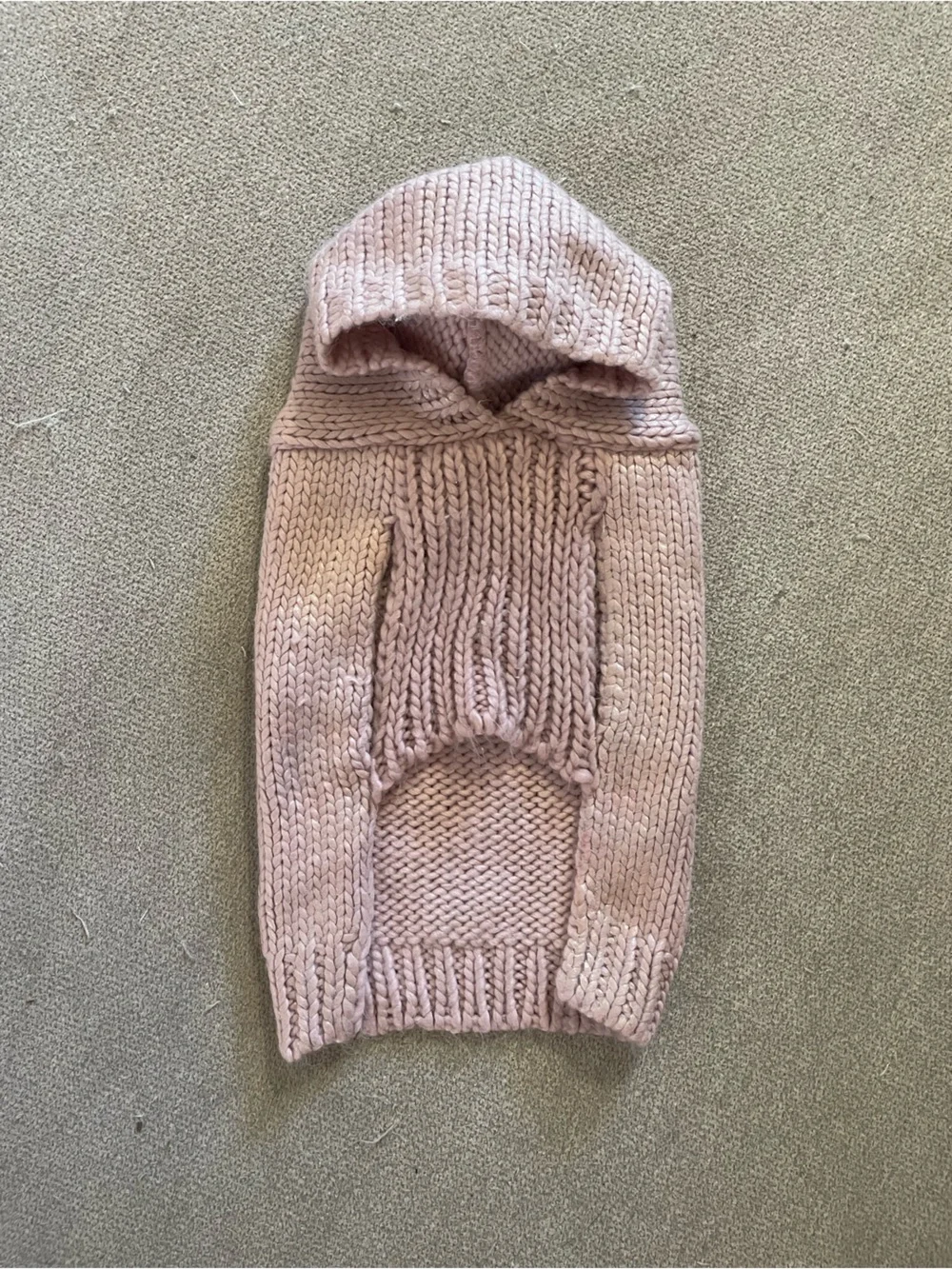 Top Paw Pink Knit Pom Pom Sweater